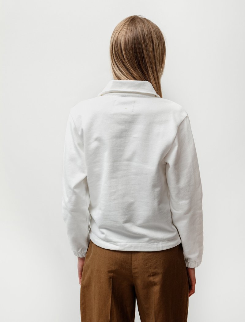 【祝開店！大放出セール開催中】 Loopback Dry MHL Howell Margaret Track White Off - Top トップス