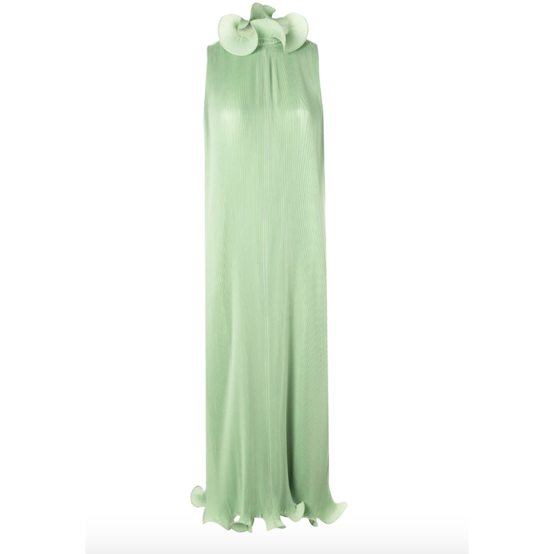 tibi mint green dress The Slip Dress