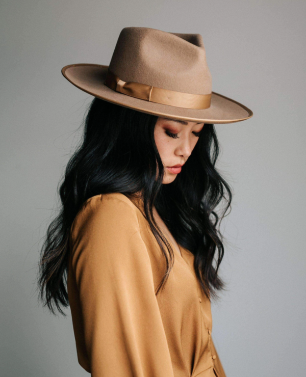 GiGi Pip Monroe Rancher Hat - Brown 