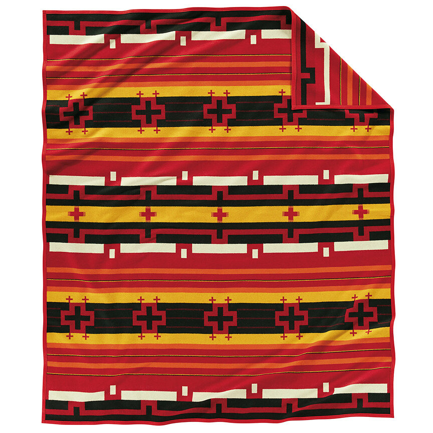 Pendleton PS02 Navajo Dine Wool Blanket Garmentory