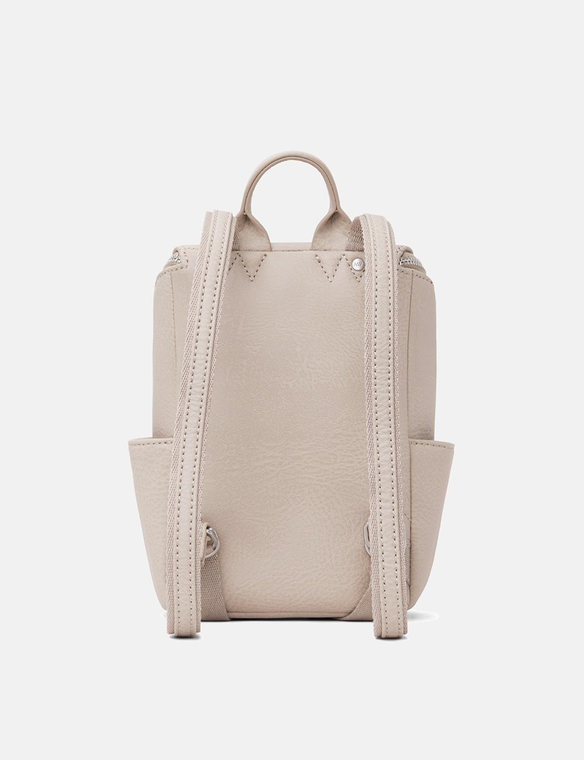 Matt & Nat Brave Mini Backpack (Vegan Leather) - Koala Matte  display picture 1