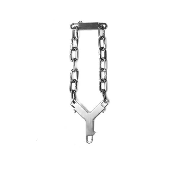 RICK OWENS Grey Choker | Garmentory