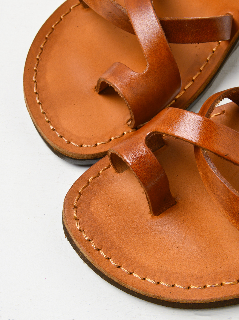 Jerusalem Sandals NO.8 THE GOOD SHEPHERD - HONEY | Garmentory