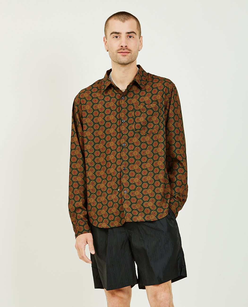 stussy paisley shirt