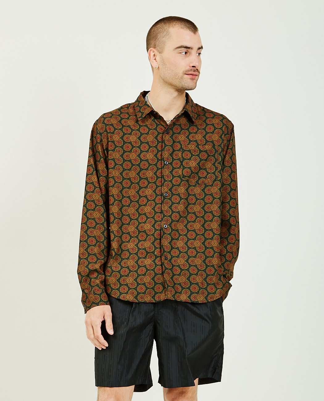 stussy paisley shirt