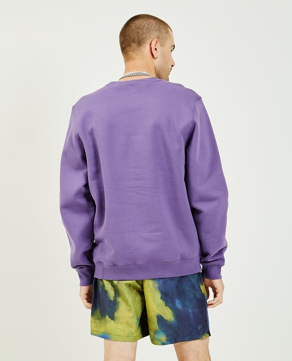 Stussy Tackle Twill Sweatshirt - purple Stussy Tackle Twill Sweatshirt - purple