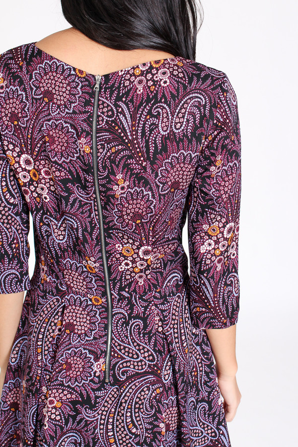 slim fit dress slacks Paisley Printed Pure Cotton Fit & Flare Maxi Ethnic Dresses  Rain & Rainbow