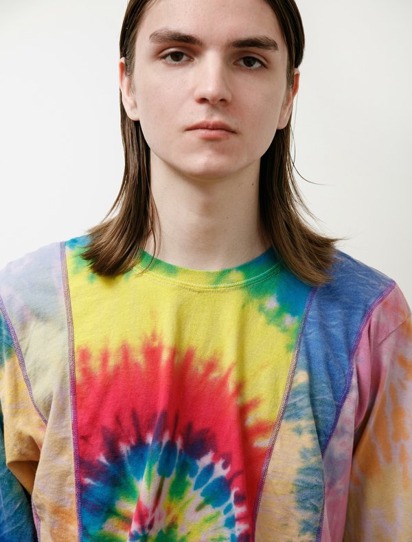 Needles Rebuild 5 Cuts Long Sleeve - Tie Dye | Garmentory