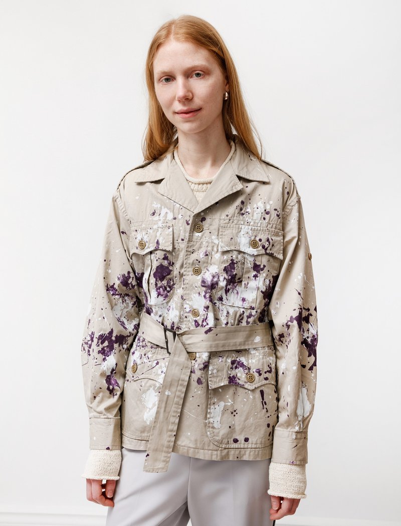 Needles Safari Jacket - Paint Splatters | Garmentory