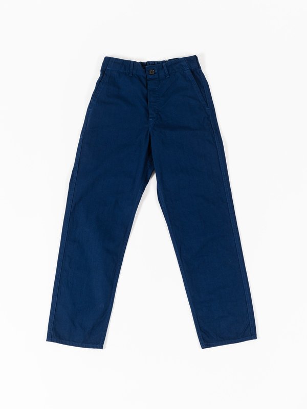 Orslow French Work Pants Blue Garmentory