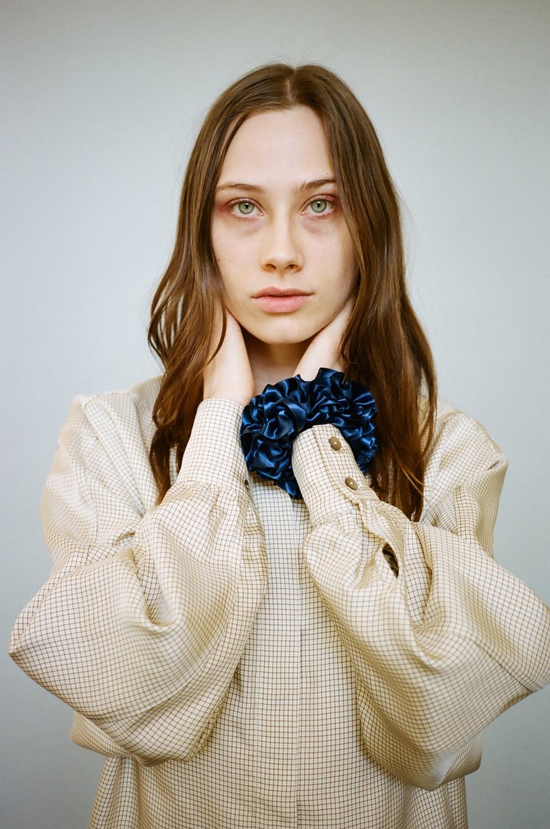 Maryam Nassir Zadeh Carnation Scrunchie | Garmentory display picture 2