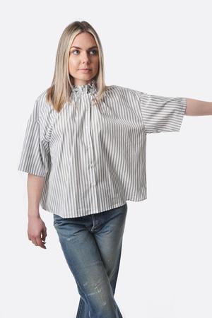 Nicholson and Nicholson Chance Shirt - Khaki Stripe Nicholson and Nicholson Chance Shirt - Khaki Stripe
