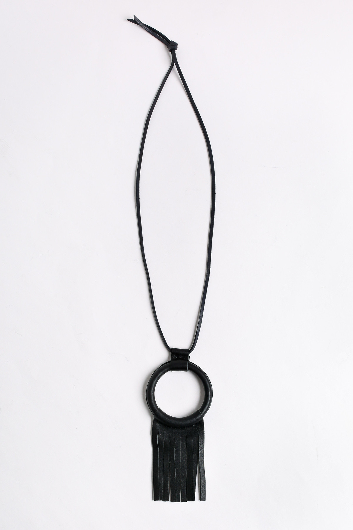 Crescioni Ritual necklace in black | Garmentory