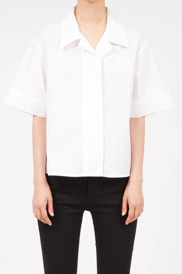 MM6 Maison Margiela Camp shirt - White MM6 Maison Margiela Camp shirt - White