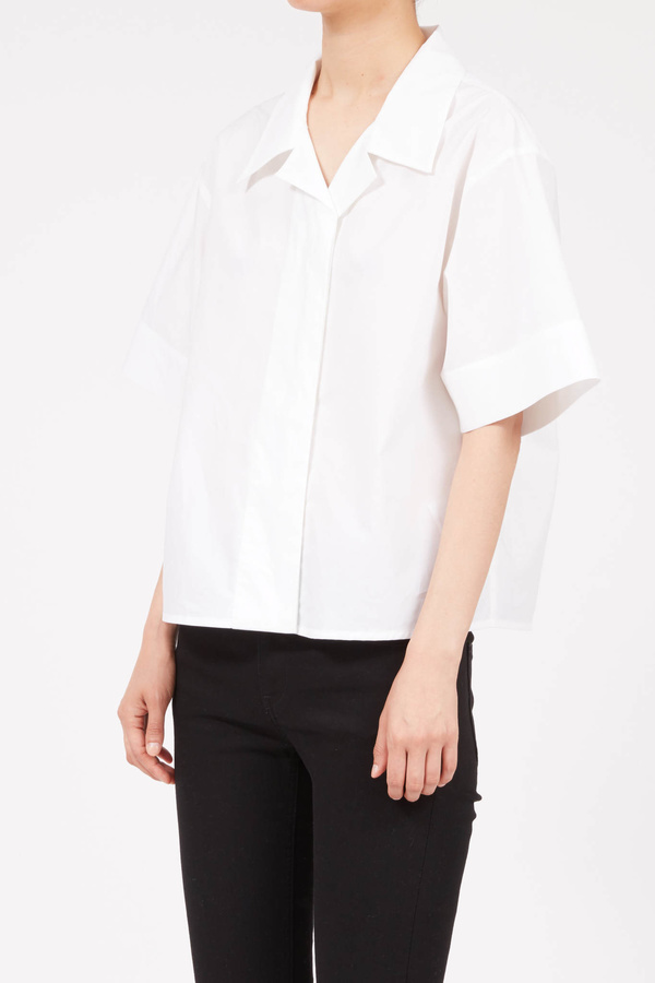 MM6 Maison Margiela Camp shirt - White MM6 Maison Margiela Camp shirt - White