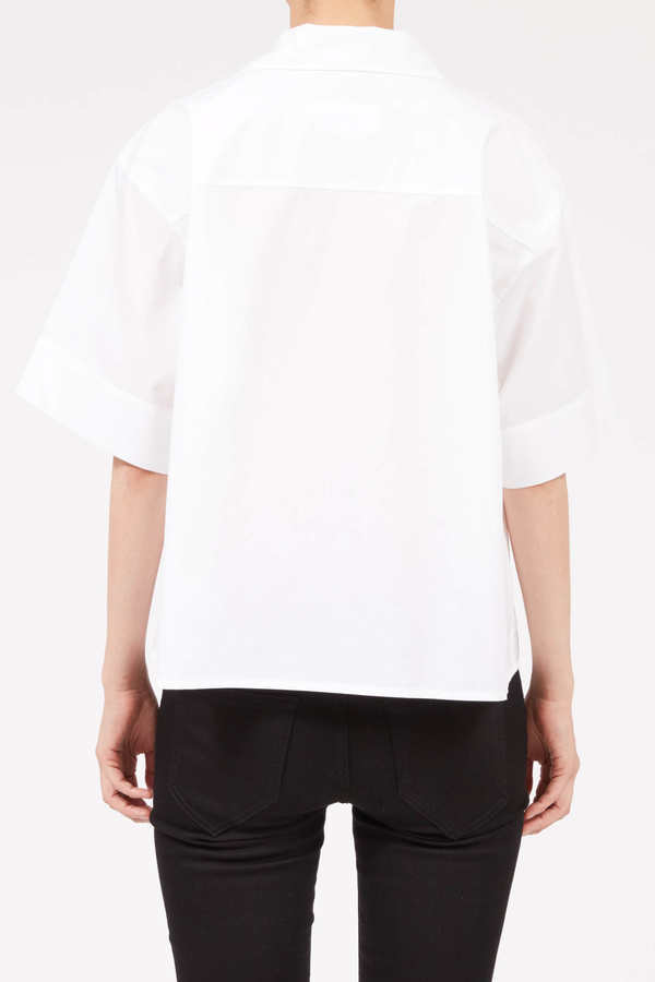 MM6 Maison Margiela Camp shirt - White MM6 Maison Margiela Camp shirt - White