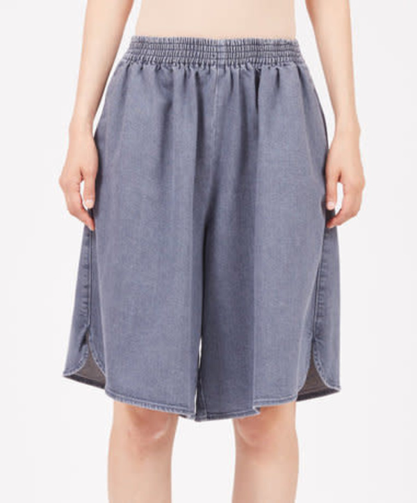 MM6 Maison Margiela Oversized Athletic Short - Denim MM6 Maison Margiela Oversized Athletic Short - Denim