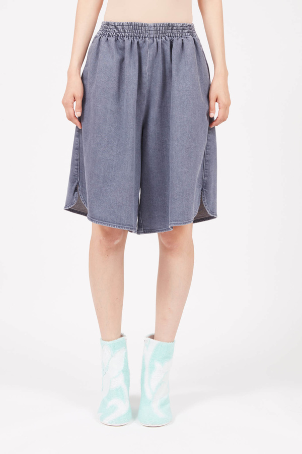 MM6 Maison Margiela Oversized Athletic Short - Denim MM6 Maison Margiela Oversized Athletic Short - Denim