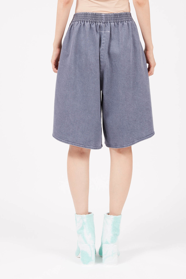 MM6 Maison Margiela Oversized Athletic Short - Denim MM6 Maison Margiela Oversized Athletic Short - Denim