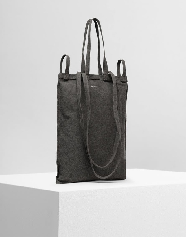 MM6 Maison Margiela 6 handle tote bag - Military Green MM6 Maison Margiela 6 handle tote bag - Military Green