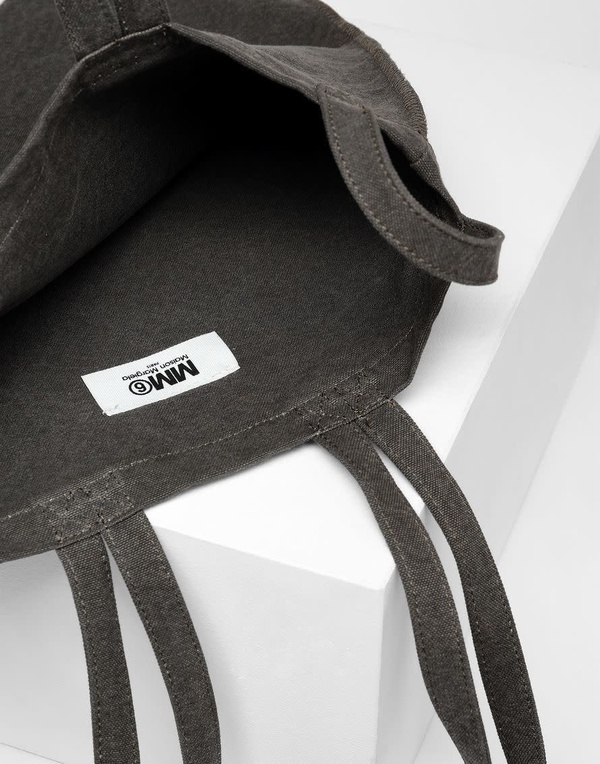 MM6 Maison Margiela 6 handle tote bag - Military Green MM6 Maison Margiela 6 handle tote bag - Military Green
