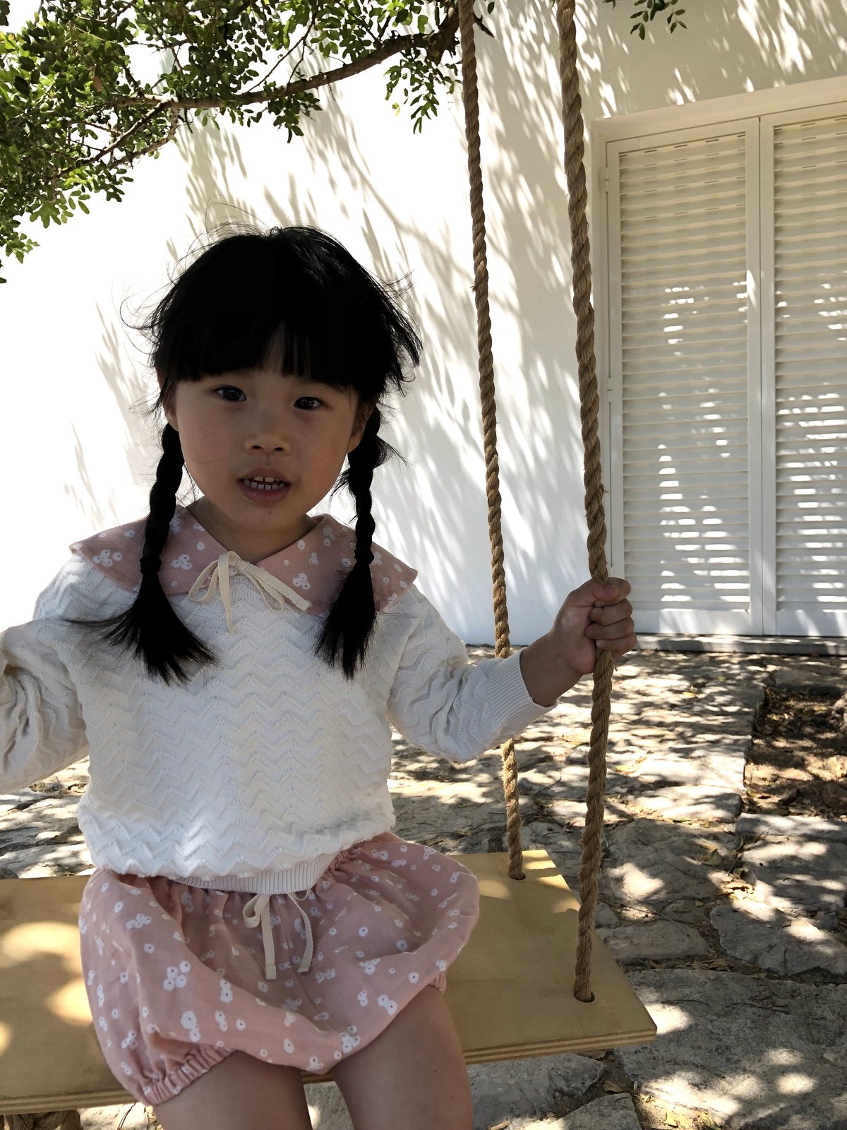 kids Liilu Chevron Knit Pullover - Image 1 of 3