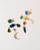 Grainne Morton Bird and Moon Cross Drop Earrings - Thumbnail 4