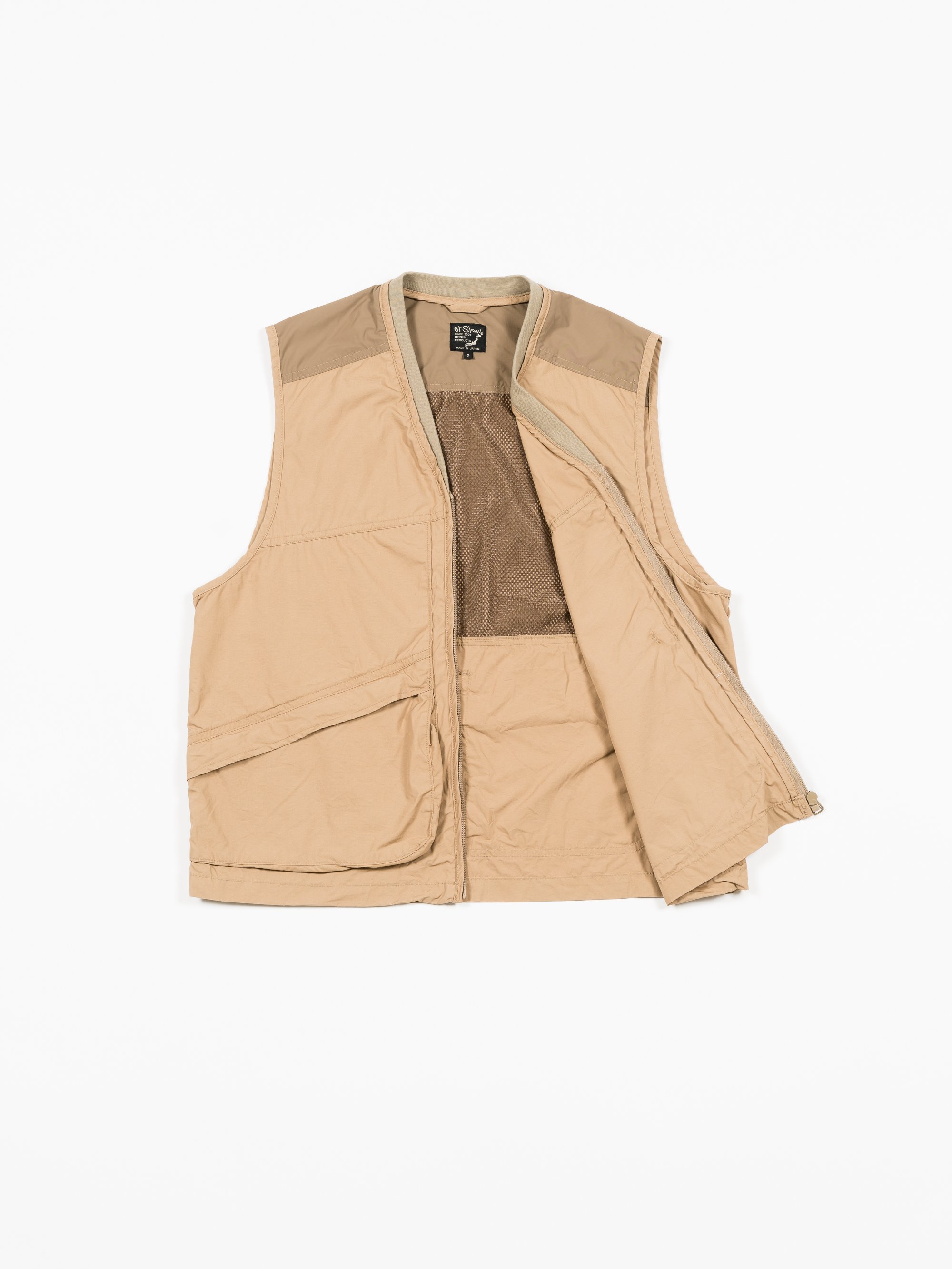 Orslow Utility Vest Khaki Garmentory