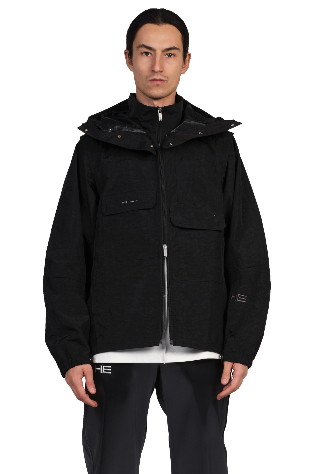 heliot emil technical jacket - Black | Garmentory