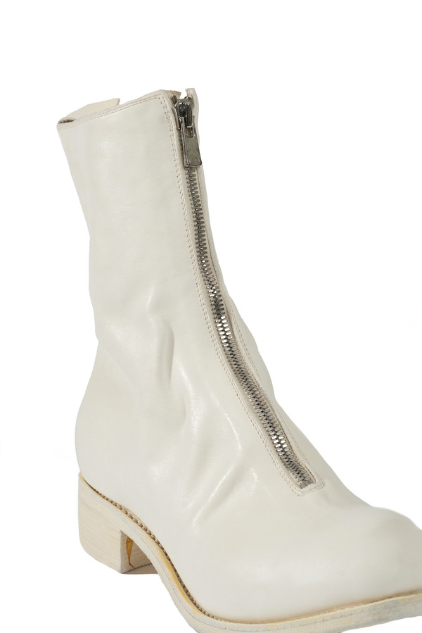Guidi PL2 42 ホワイト GUIDI | PL2 HORSE FULL GRAIN BOOTS | ヤマダ