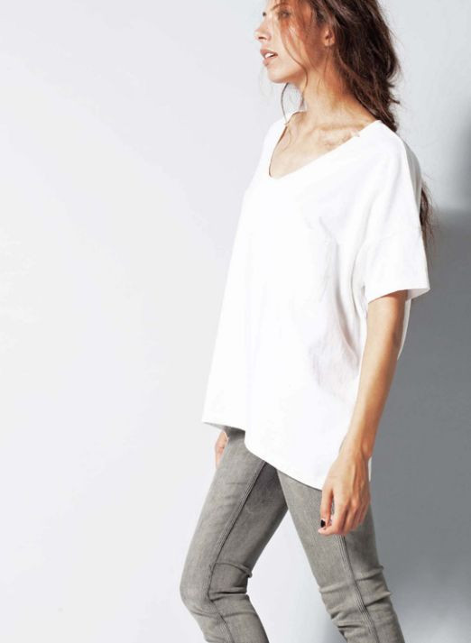 Skargorn #61 Short Sleeve Tee, Cream Marine Lines Skargorn #61 Short Sleeve Tee, Cream Marine Lines