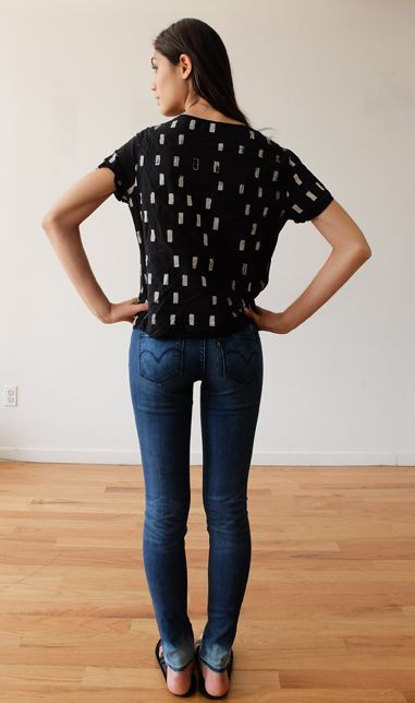 Uzi NYC Black Disko Tee Uzi NYC Black Disko Tee