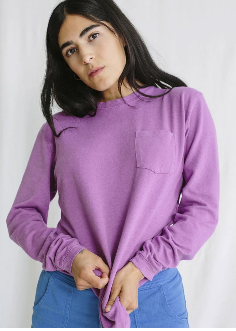 wine colored cardigan