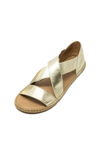 Espadrilles USA Laro Espadrilles Laro, Metallic Gold Espadrilles USA Laro Espadrilles Laro, Metallic Gold