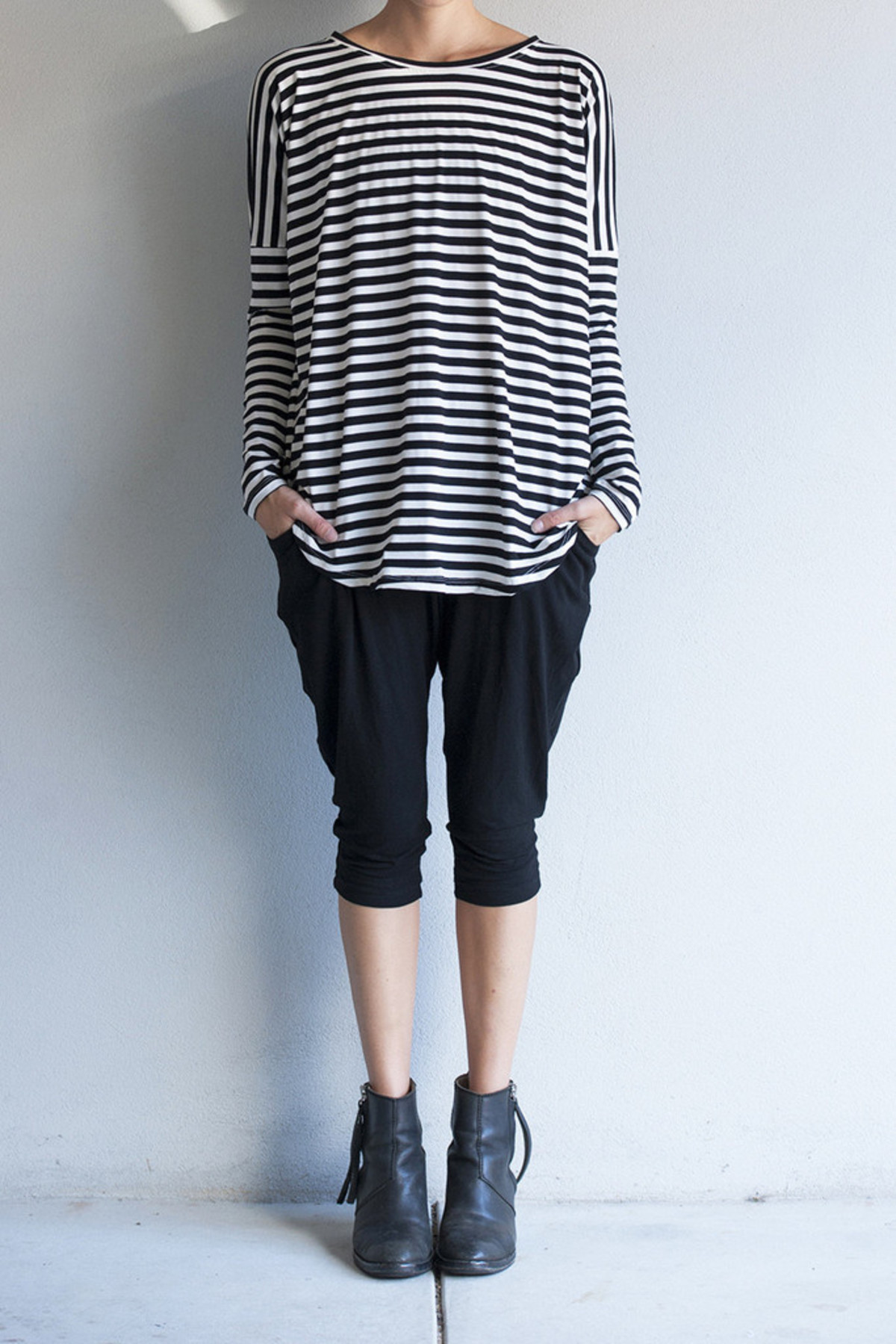 Rue Stiic Long Sleeve Top, Classic Stripe - Image 3 of 7