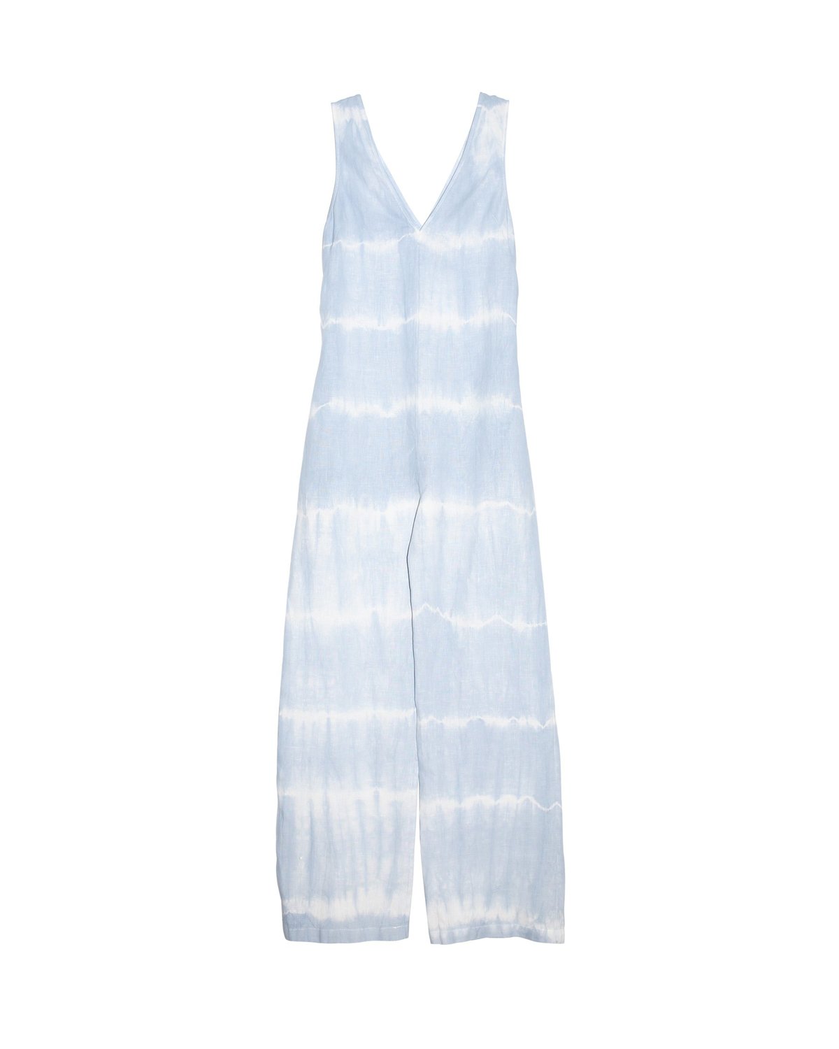 Nomia Tie Dye Jumpsuit Sky Blue Garmentory