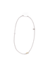 PRE-ORDER Cough In Vain Cubic-zirconia & Pearl Chain necklace - Thumbnail 1