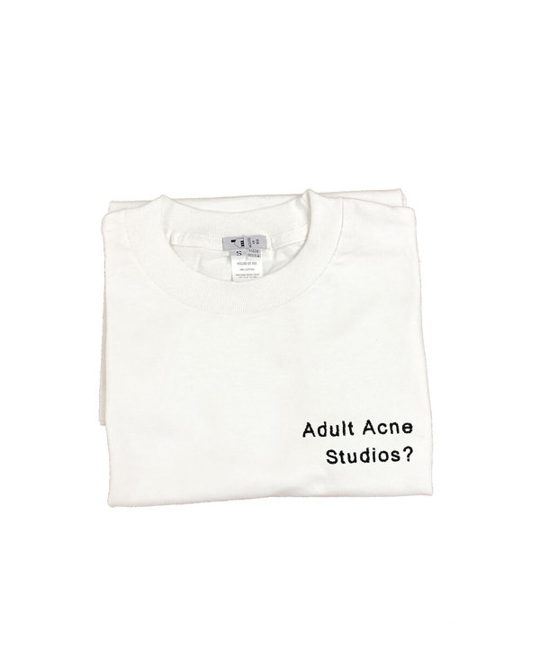 HOUSE OF 950 embroidery Adult Acne Studios? tee shirt HOUSE OF 950 embroidery Adult Acne Studios? tee shirt