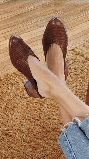 Mari Giudicelli Leblon Mule in Whiskey/Lizard Mari Giudicelli Leblon Mule in Whiskey/Lizard