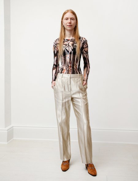 OUR LEGACY｜PANTS (SERENE TROUSER Lust Parachute Poplin Our Legacy Relaxed-Fit Poplin Trousers - Lust Parachute
