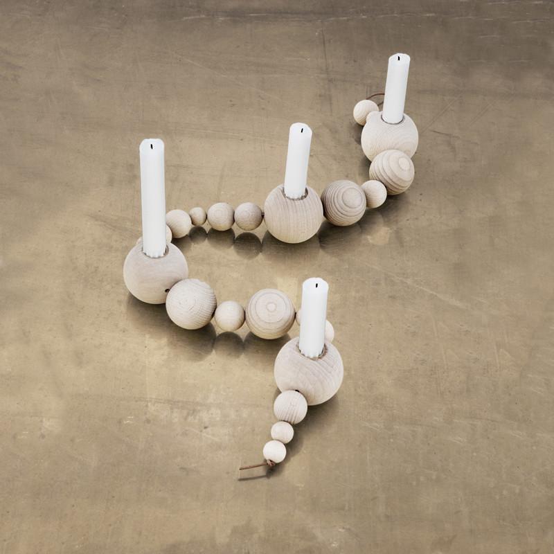 Ferm Living Candle Holder String - Neutral | Garmentory