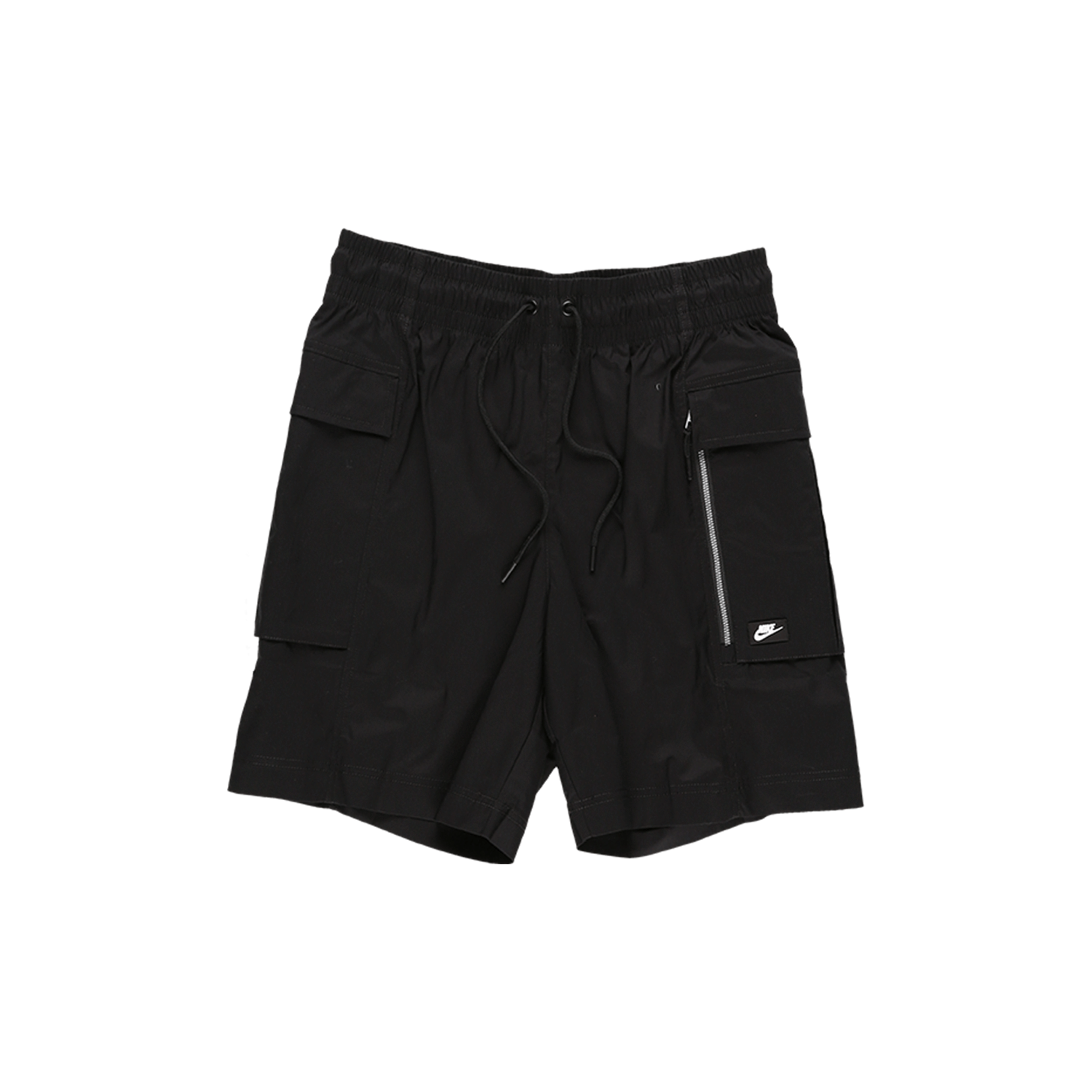 nike lightweight utility cargo shorts in black
