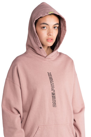 Daniel Patrick Vertical Logo Hoodie 