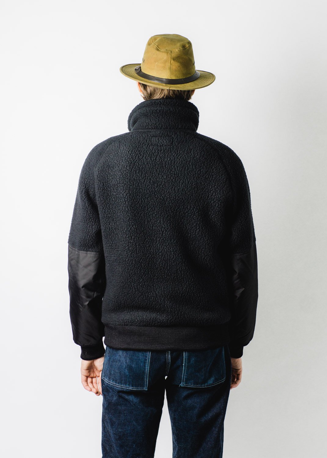 Women's Filson Fleece Hoodie – Canteen Dark Brown – Made In USA – Factory Second