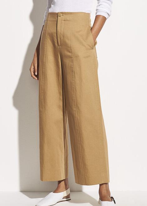 VINCE High Waist Utility Pant - Dune 