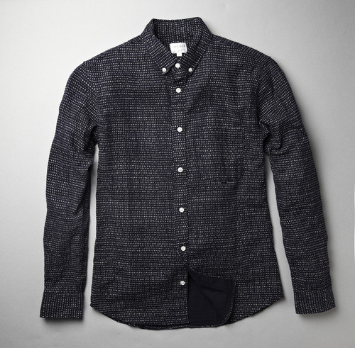 CORRIDOR NAVY DOT BUTTON DOWN CORRIDOR NAVY DOT BUTTON DOWN