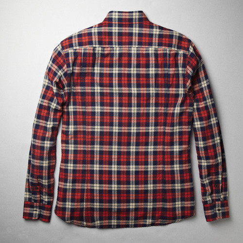 CORRIDOR RED FLANNEL SHIRT CORRIDOR RED FLANNEL SHIRT