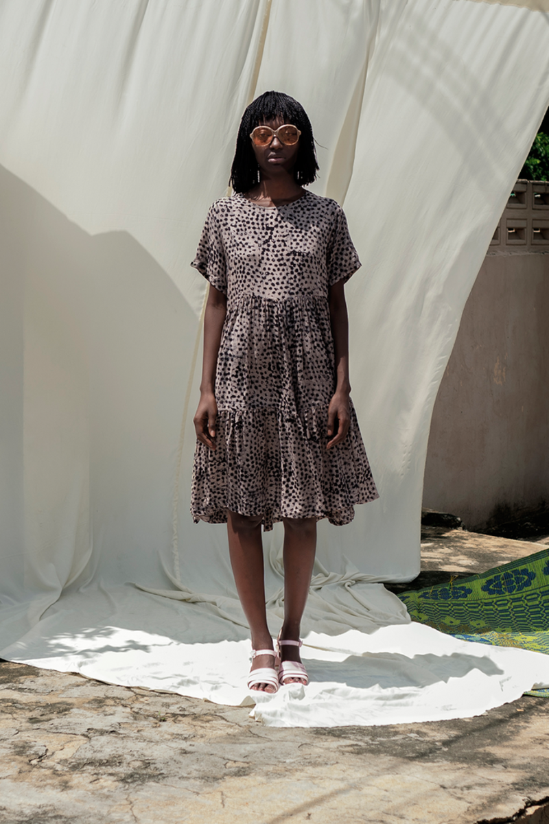 Osei-Duro Layer Dress - Snakebite | Garmentory