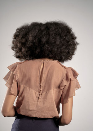 Maria Stanley Finch Blouse - shitake Maria Stanley Finch Blouse - shitake