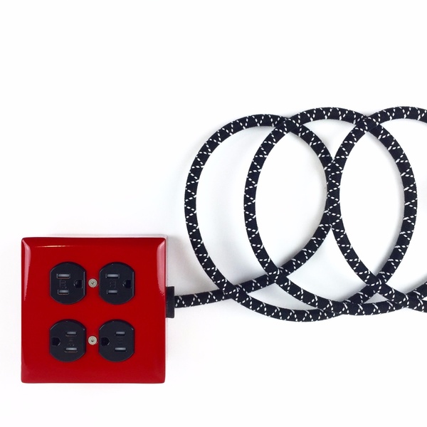 Conway Electric EXTO 4 Quad Outlet Extension Cord